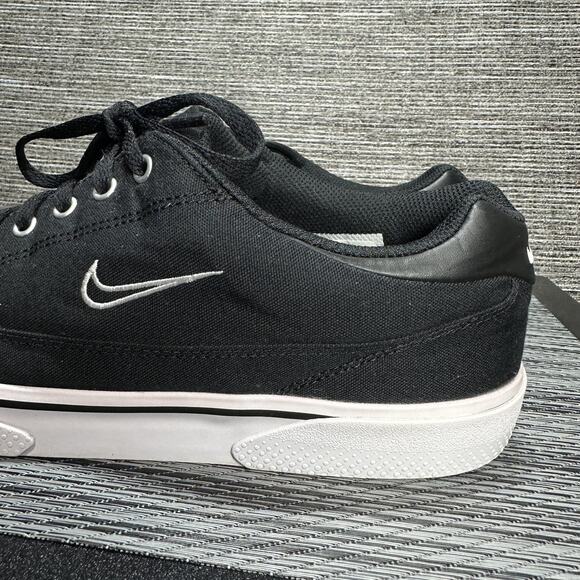 Nike GTS 97 Black Retro Canvas Casual Running Shoes DA1446-001 Mens Size 10 - Picture 2 of 14